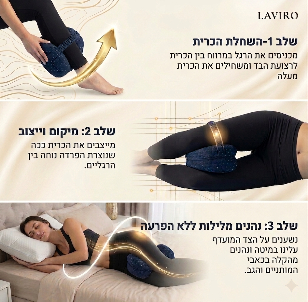 גם הכאב הולך לישון - ™LAVIRO